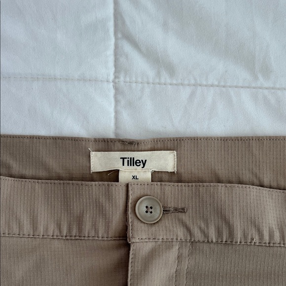 4/$20 Athletic Tan Mini Skirt with undershorts - Picture 2 of 3